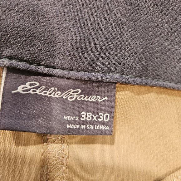 Eddie Bauer Travex zip off Pants Mens 38x30 Beige Nylon Outdoor Hiking Stretch - Picture 13 of 14